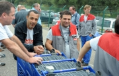 Qui va pousser Caddie?